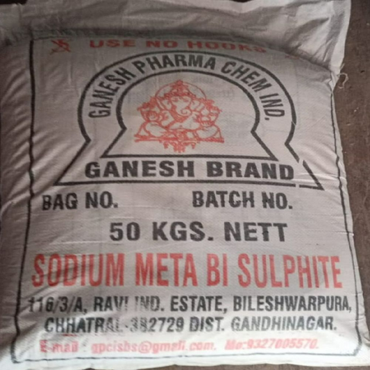 Sodium meta bi-Sulphite (SMBS) Ganesh brand